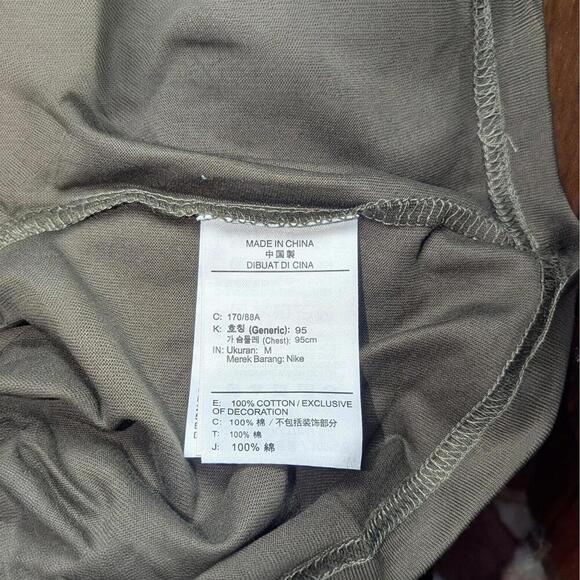 Nike x Billie Eilish NRG LA T-Shirt Sequoia Medium Oversized M Unisex NWT - Picture 8 of 9